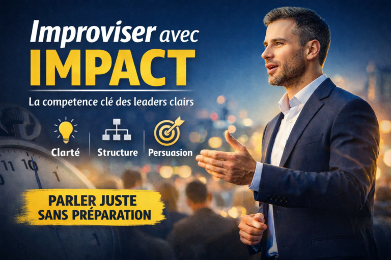 Improviser avec impact : la compétence clé des leaders clairs